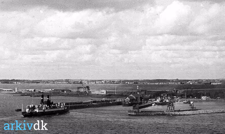 arkiv.dk Omkring Masnedø Færgehavn