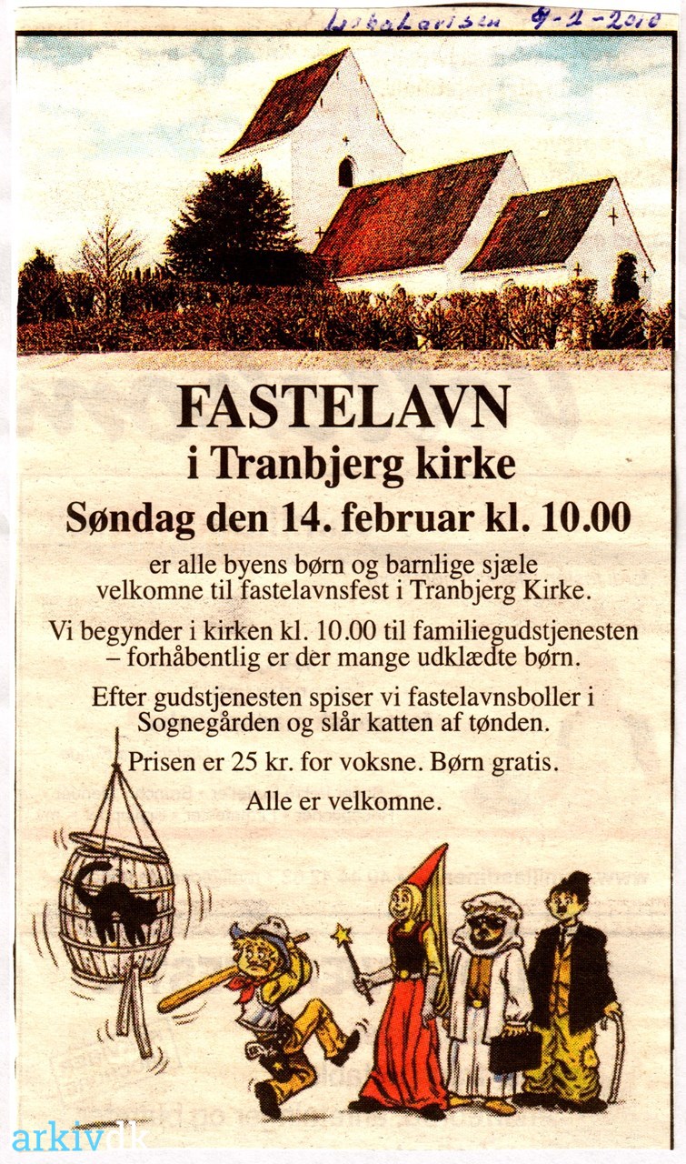 arkiv.dk | FASTELAVN kirke. 2010.