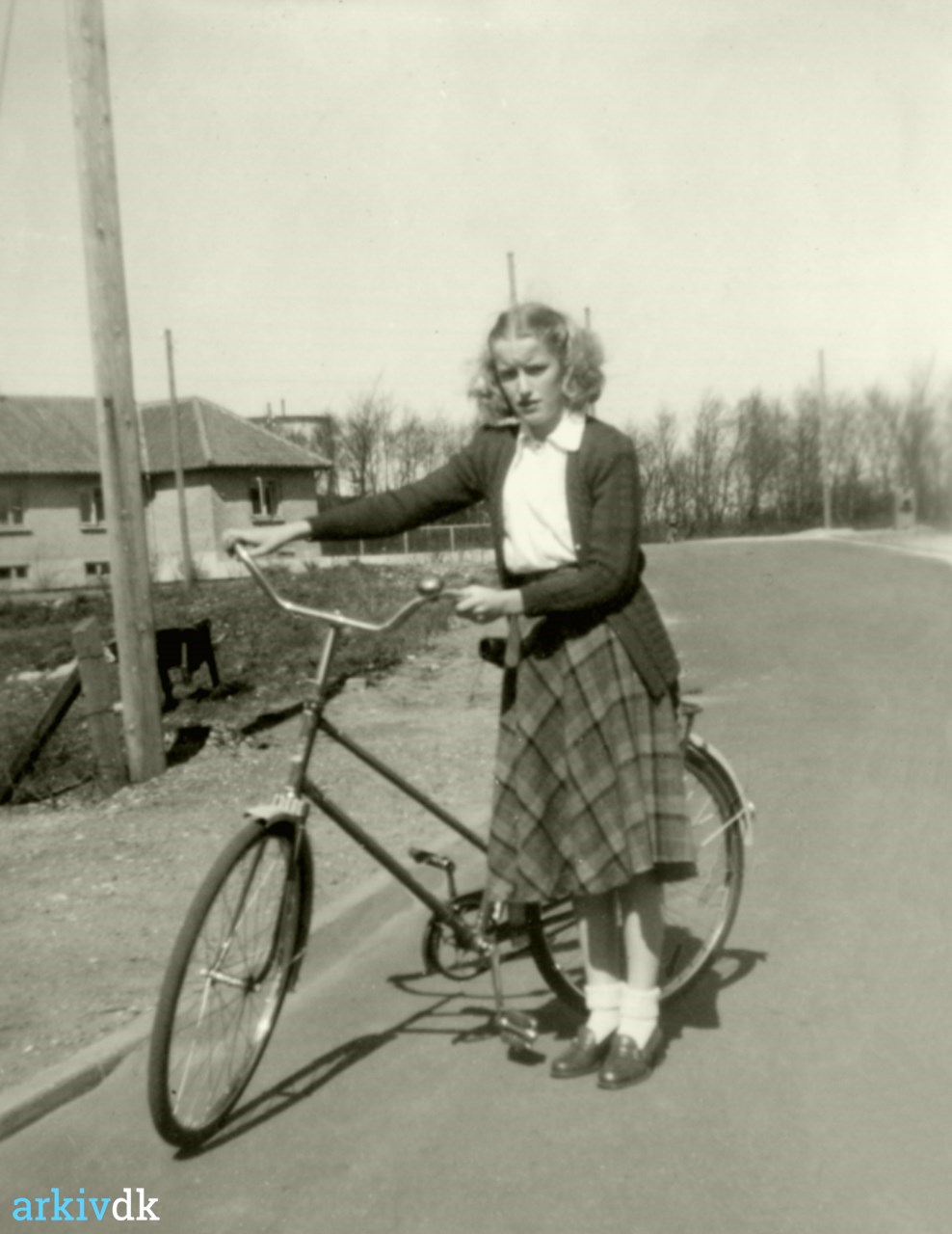 arkiv.dk | Kirsten Vojens, cykel.