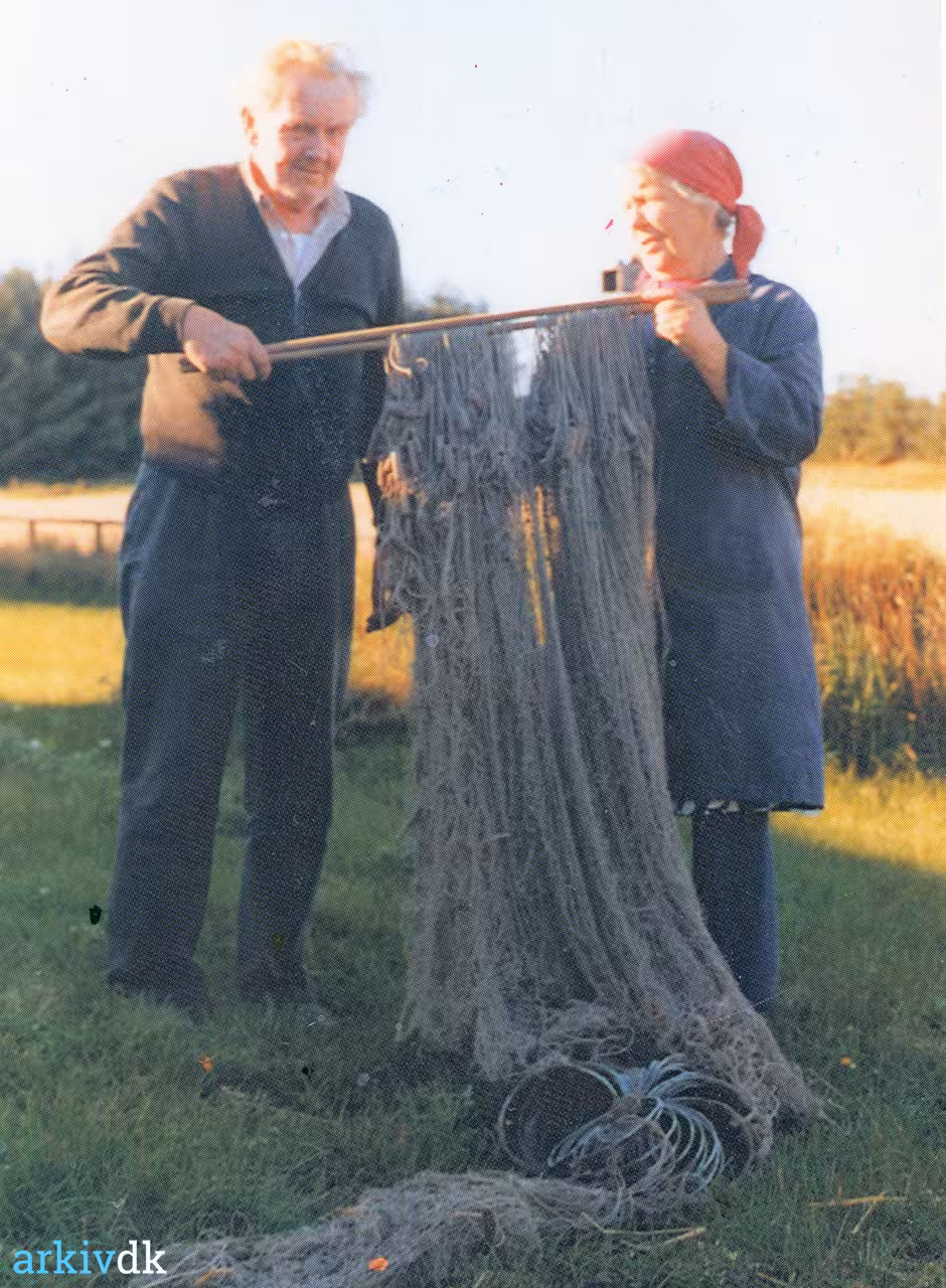 arkiv.dk Axel Jensen og hustru Lille Ejersted Saltum