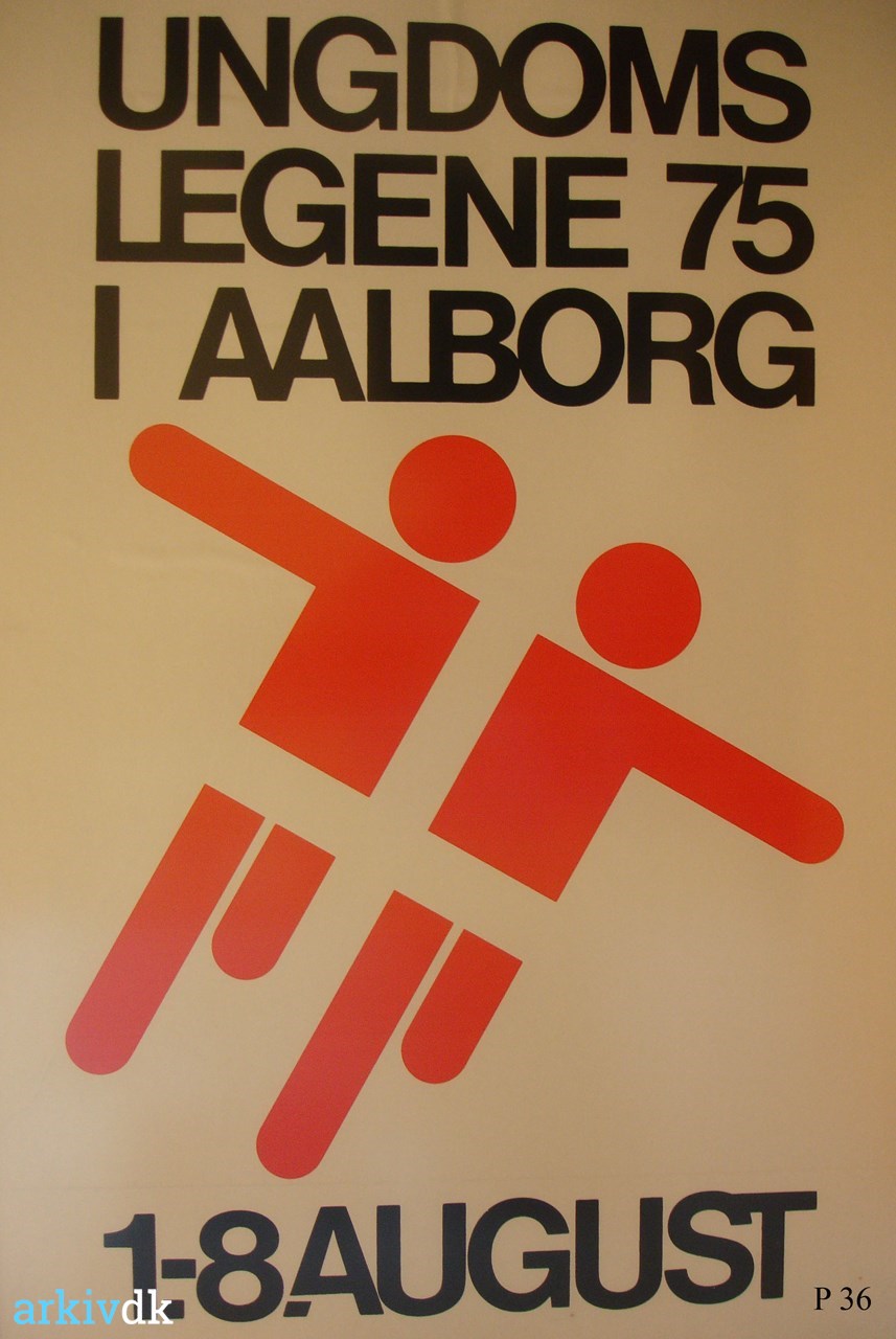 arkiv.dk Plakat. Ungdomslege i SIFA. År 1975