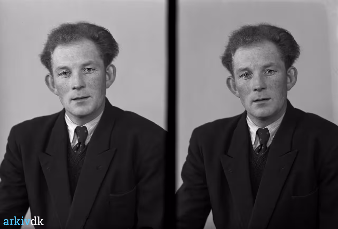 arkiv.dk | Kjeld Rasmussen, postbud. Manderup