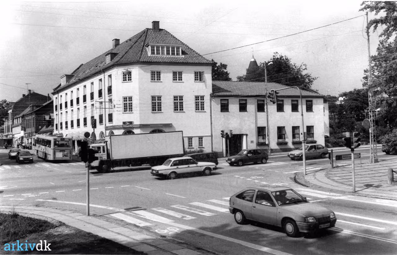 arkiv.dk Helsingørsvej/Jernbanegade, o. 1993.