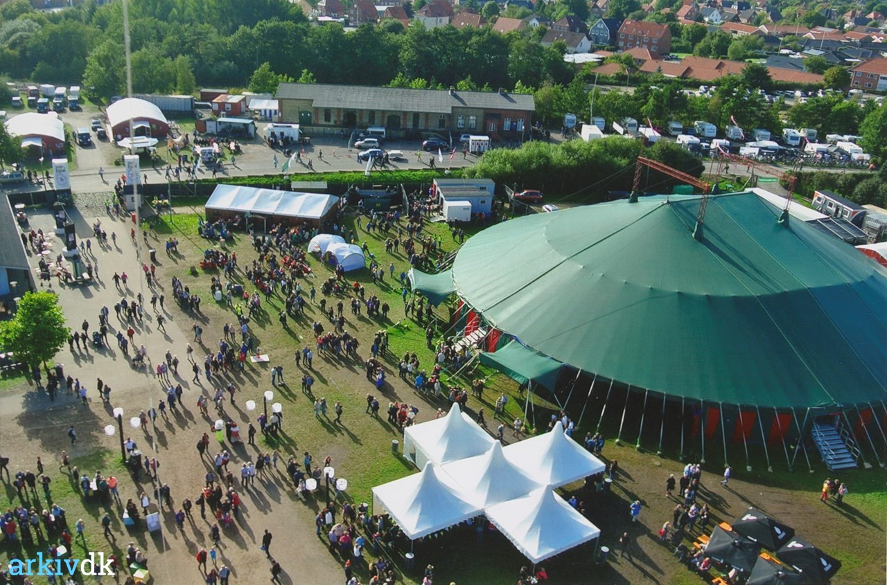  | Tønder Festival 2013-2016. Luftfotos af Tønder Festival Plads.