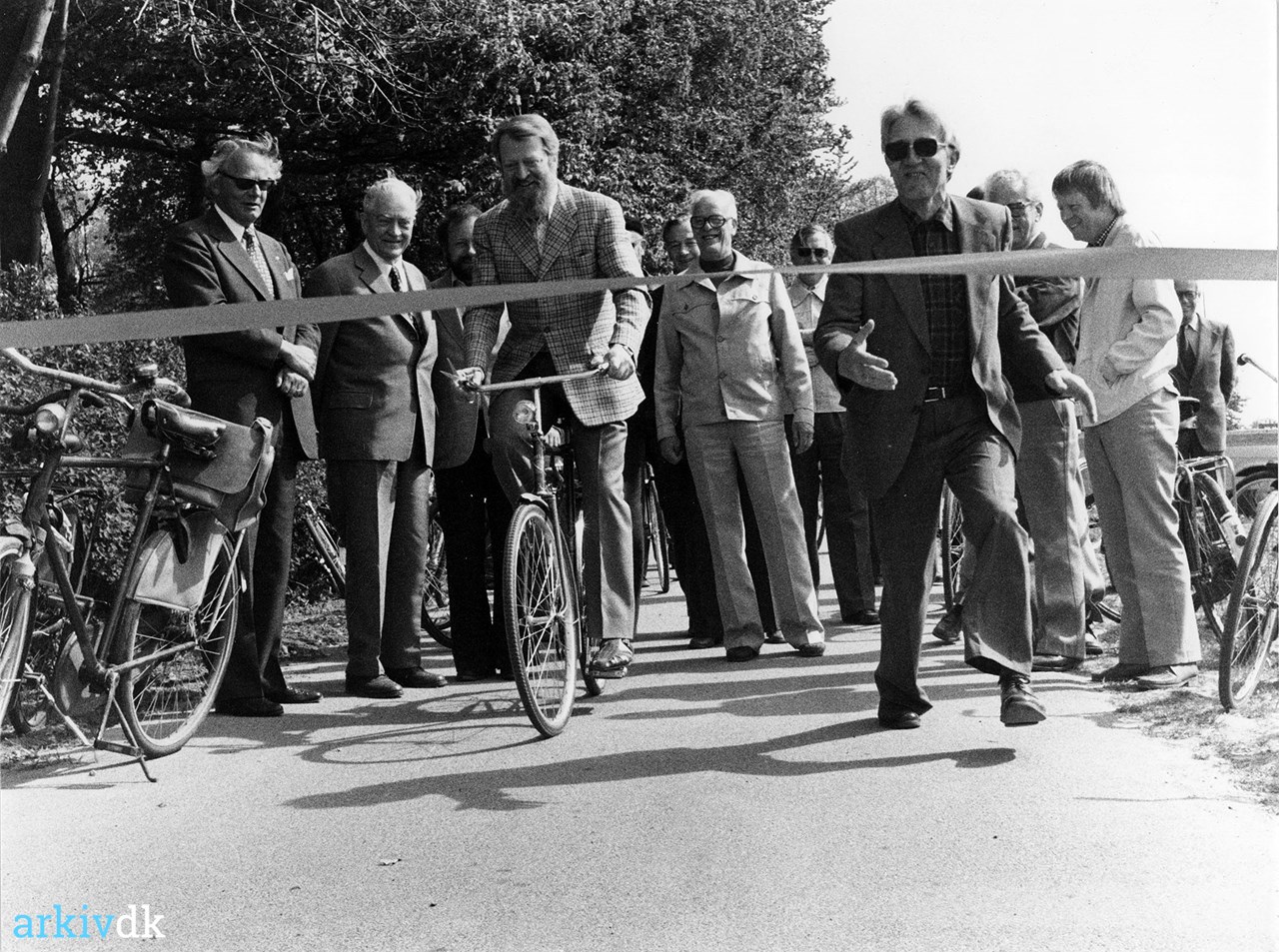 stereoanlæg karakterisere Hvordan arkiv.dk | Indvielse af cykelruten fra Seden til Bellinge, maj 1980