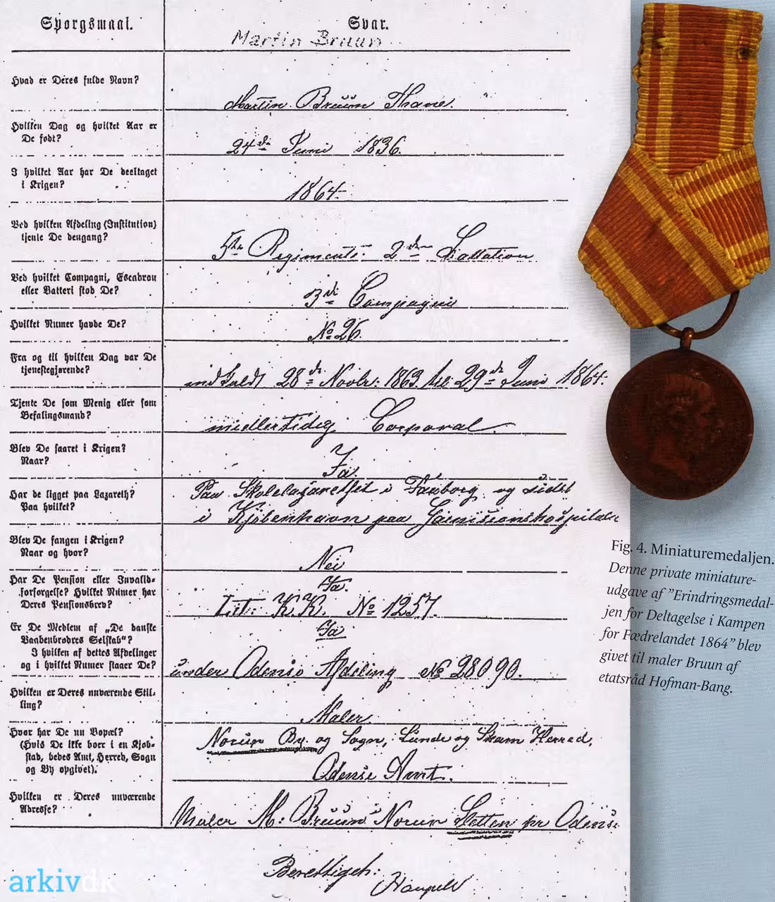 arkiv-dk-en-nordfynsk-soldat-fra-1864