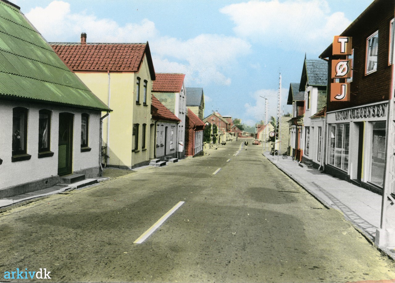 arkiv.dk | Postkort fra Gelsted Søndergade. sogn