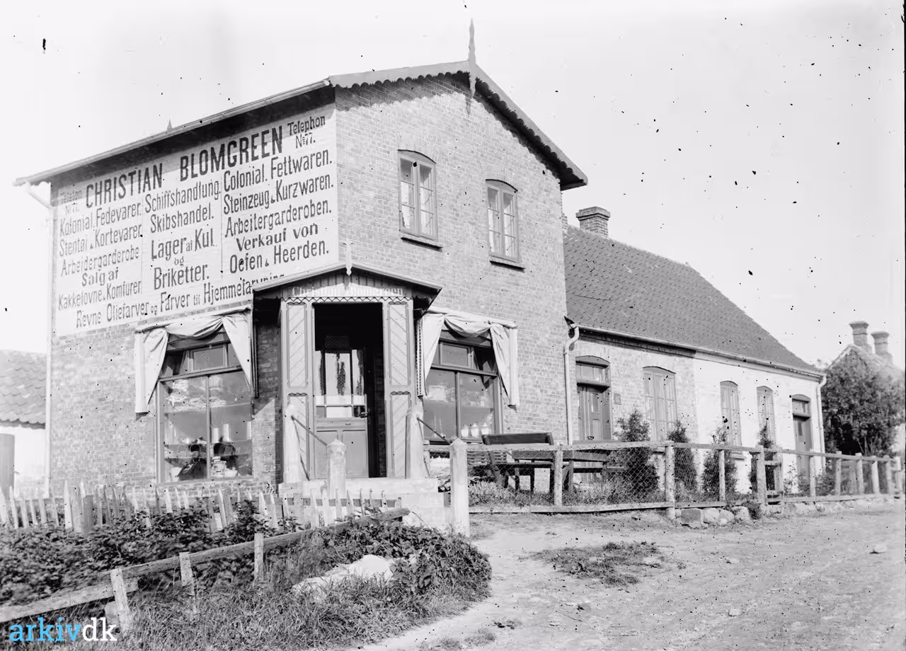 arkiv.dk Egernsund, forretning