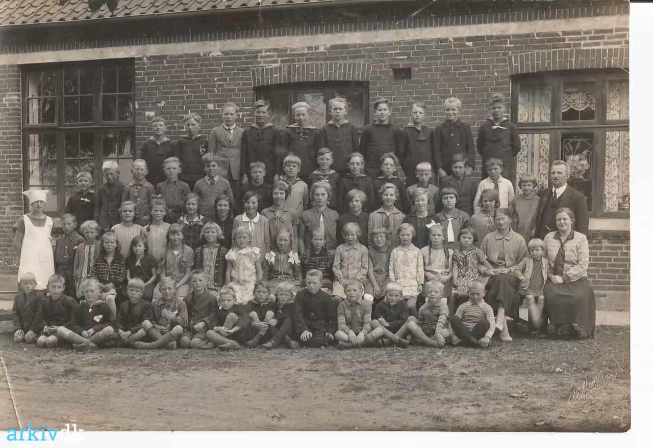 arkiv.dk Hammer Skole, Hammer, Tørring