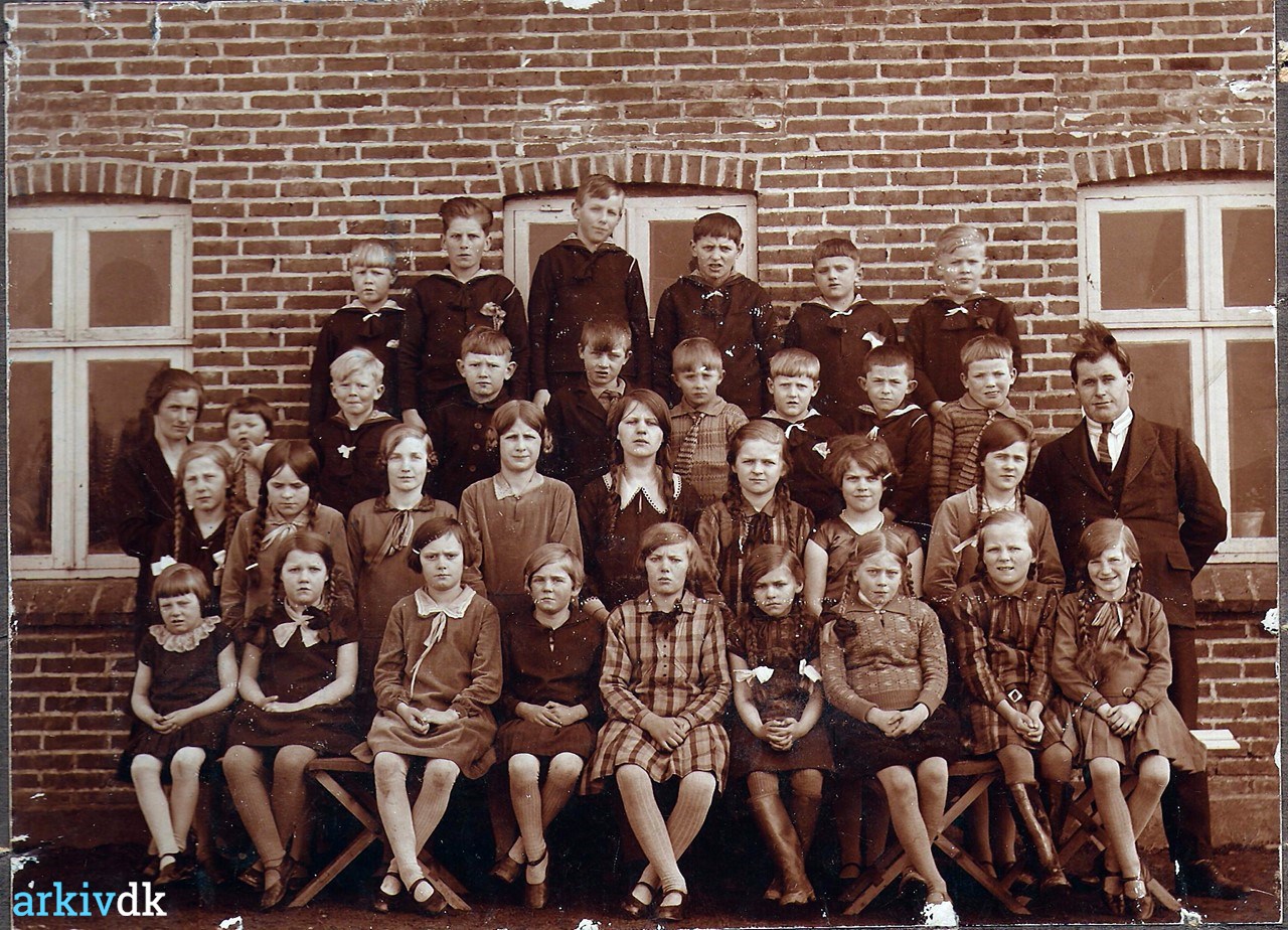| Hove Skole,Houmaavej 31, Skolebillede 1930