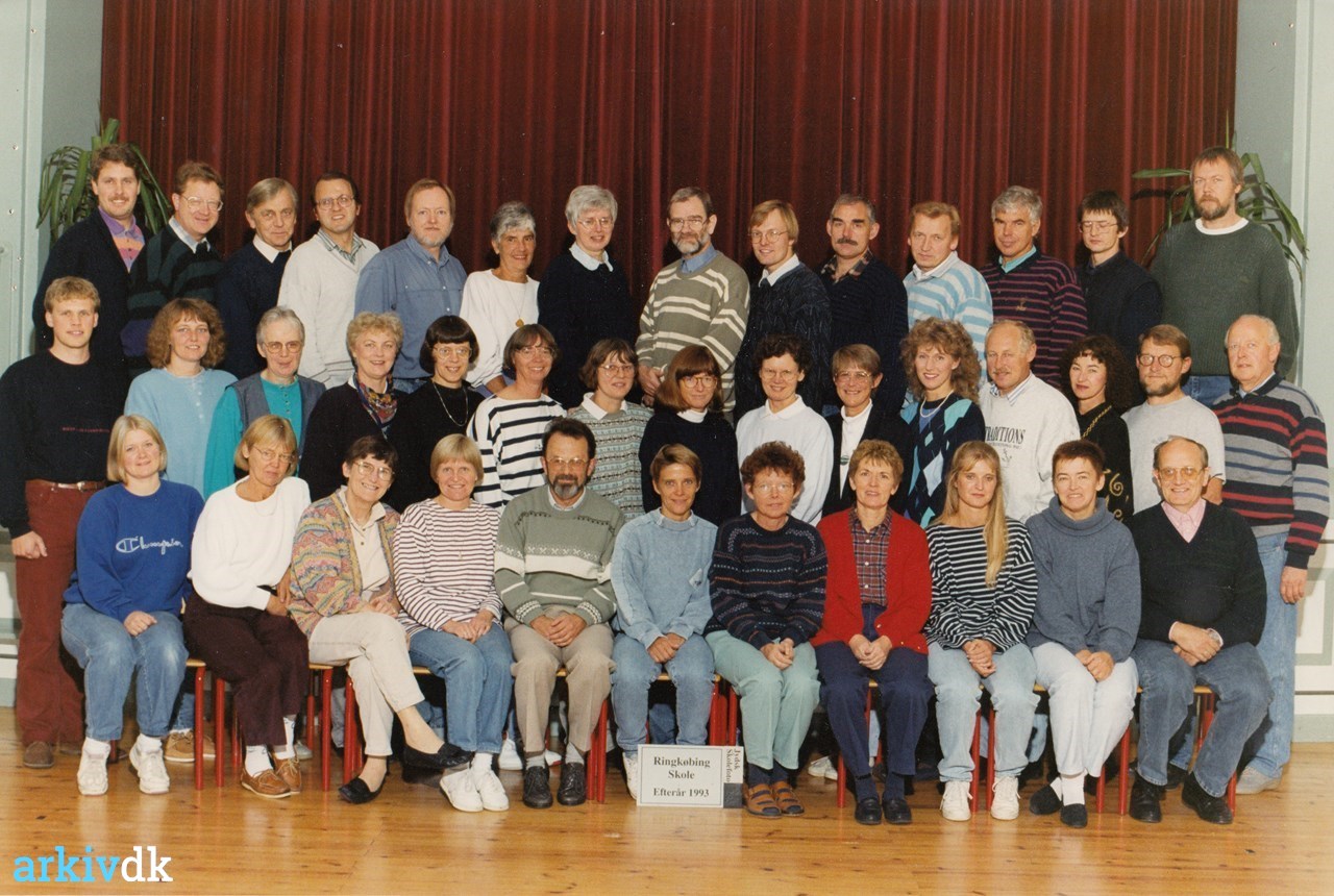 arkiv.dk | Ledelse, Lærer og adm. personale, Ringkøbing 1993