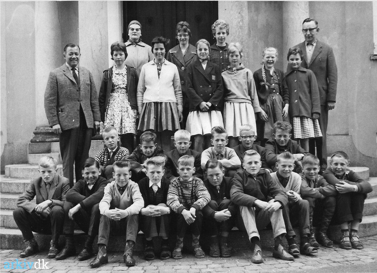 arkiv.dk | Hovedskole, københavnertur 1961