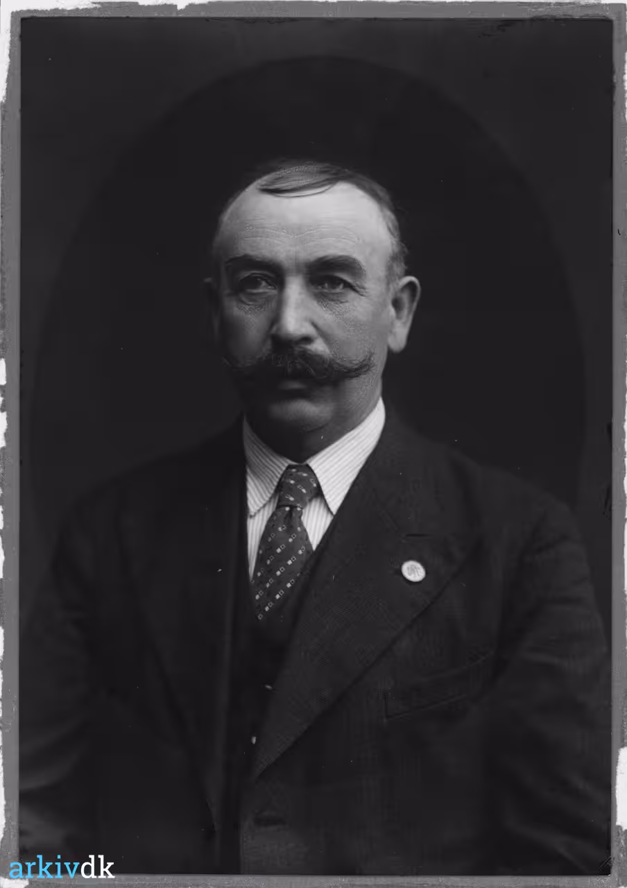 arkiv.dk Christian Jepsen, medlem af Aabenraa Amtsråd