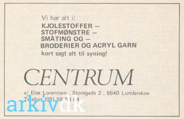 arkiv.dk | Annonce Centrum v/Else Lorentsen Storegade 2 6640