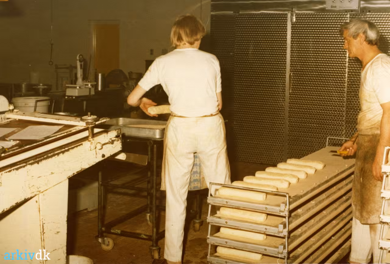 Arkiv dk Arbejdernes F llesbageri A S Bleggaardsgade 15 Vejle Ca 1970