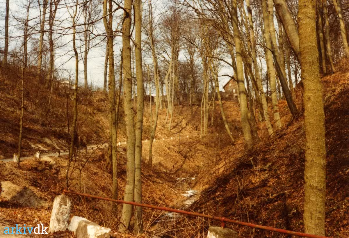 Arkiv dk Lille Grundet Hulvej Vejle 22 Marts 1980