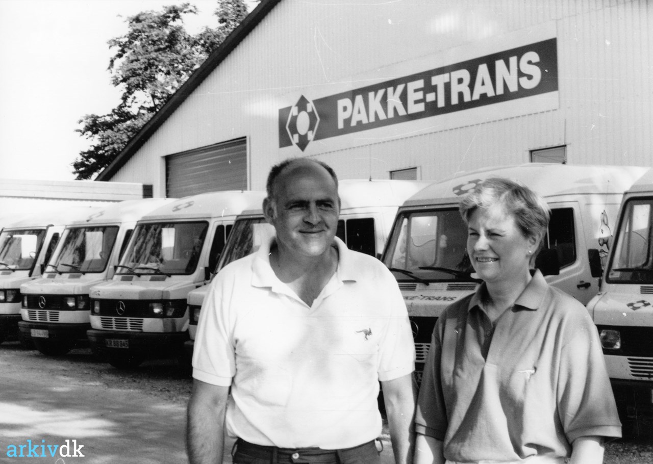 arkiv.dk | Pakke-Trans, Ulkærvej Ulkær, 1989